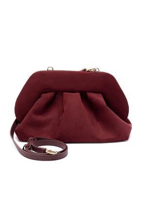 Clutch Tia Vegan Suede Bordeaux THE MOIRE' | TMFW25TSUE120PRUNE